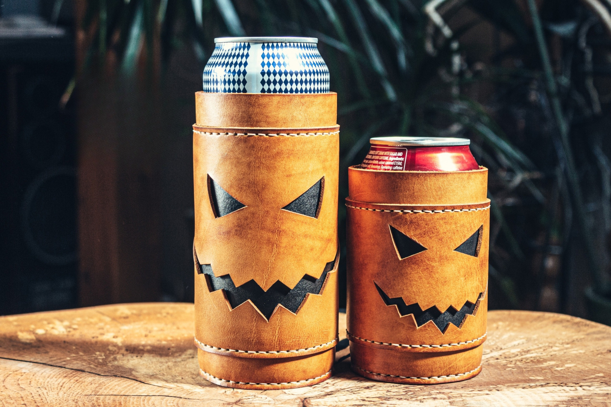 Halloween içecek kılıfı ve kalemlik