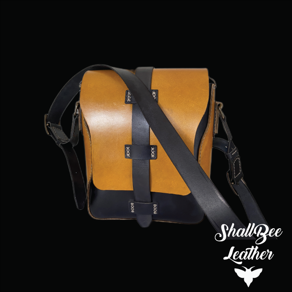 EGO L El Yapımı Hakiki Deri Crossbody Çanta - Görsel 6