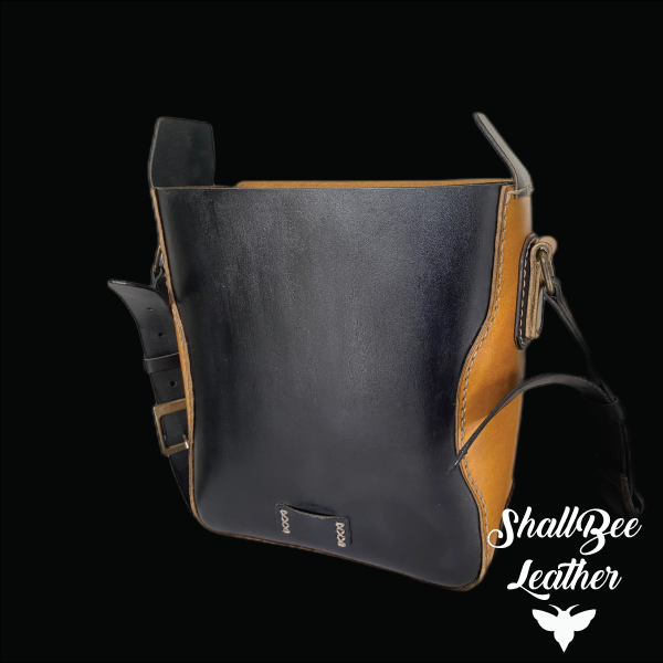 EGO L El Yapımı Hakiki Deri Crossbody Çanta - Görsel 8