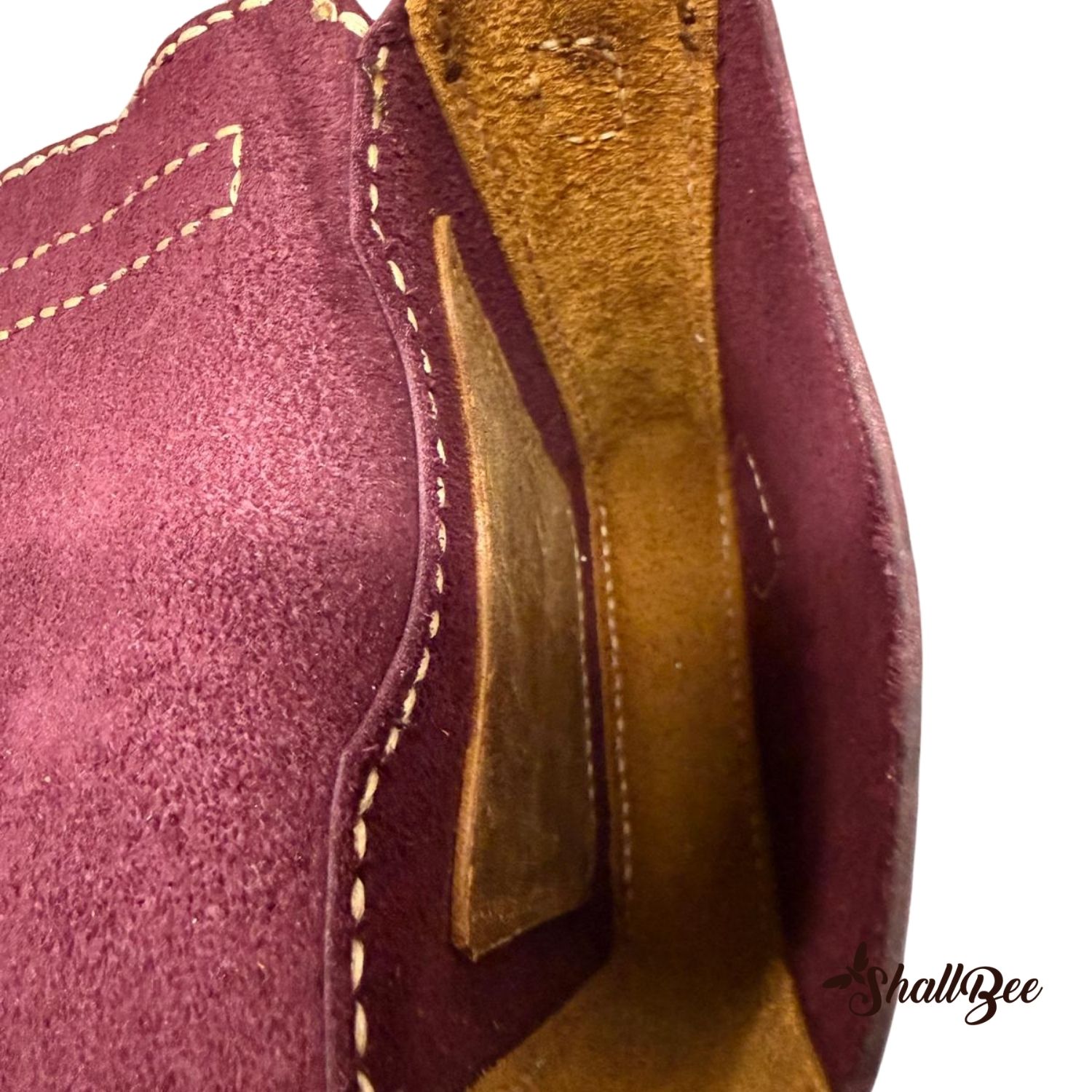 LEXY Mini El Yapımı Hakiki Deri Crossbody Çanta - Görsel 6