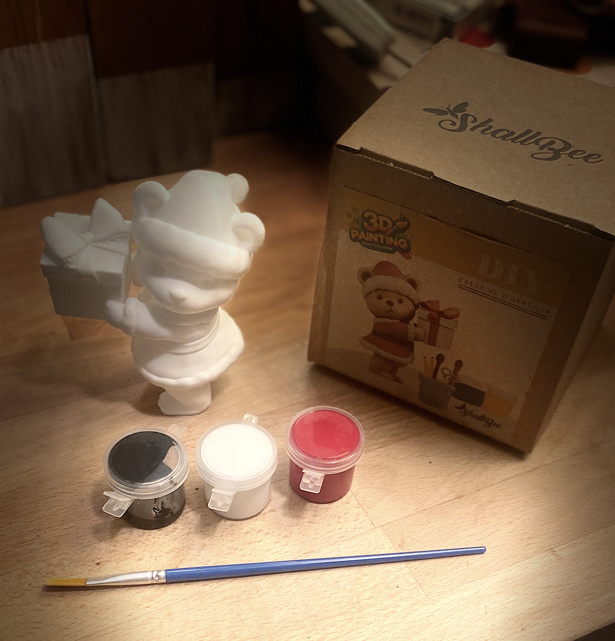 3D Boyama / DIY - Teddy Bear - Görsel 2