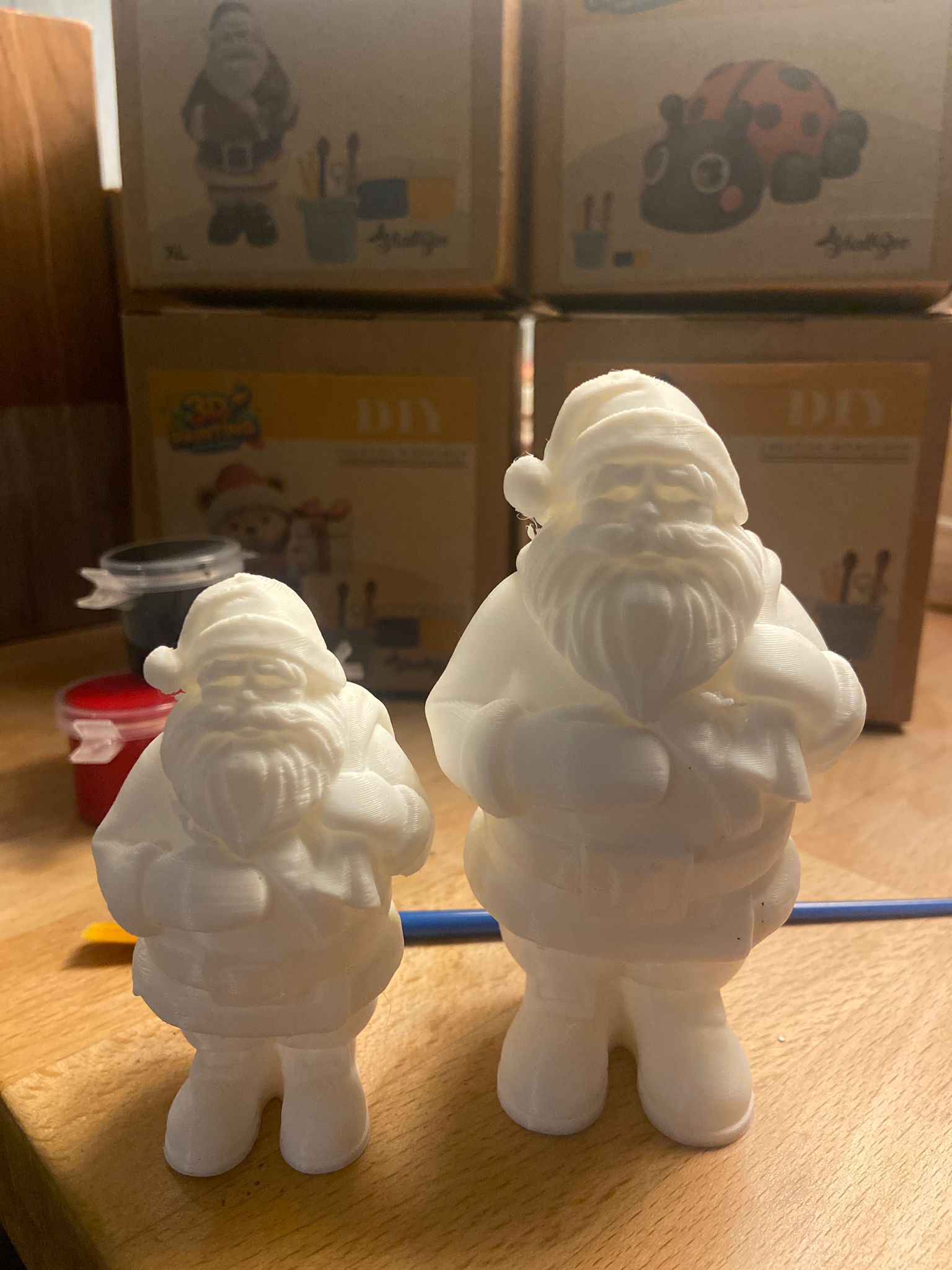 3D Boyama / DIY – Noel Baba Boyama Seti - Görsel 3