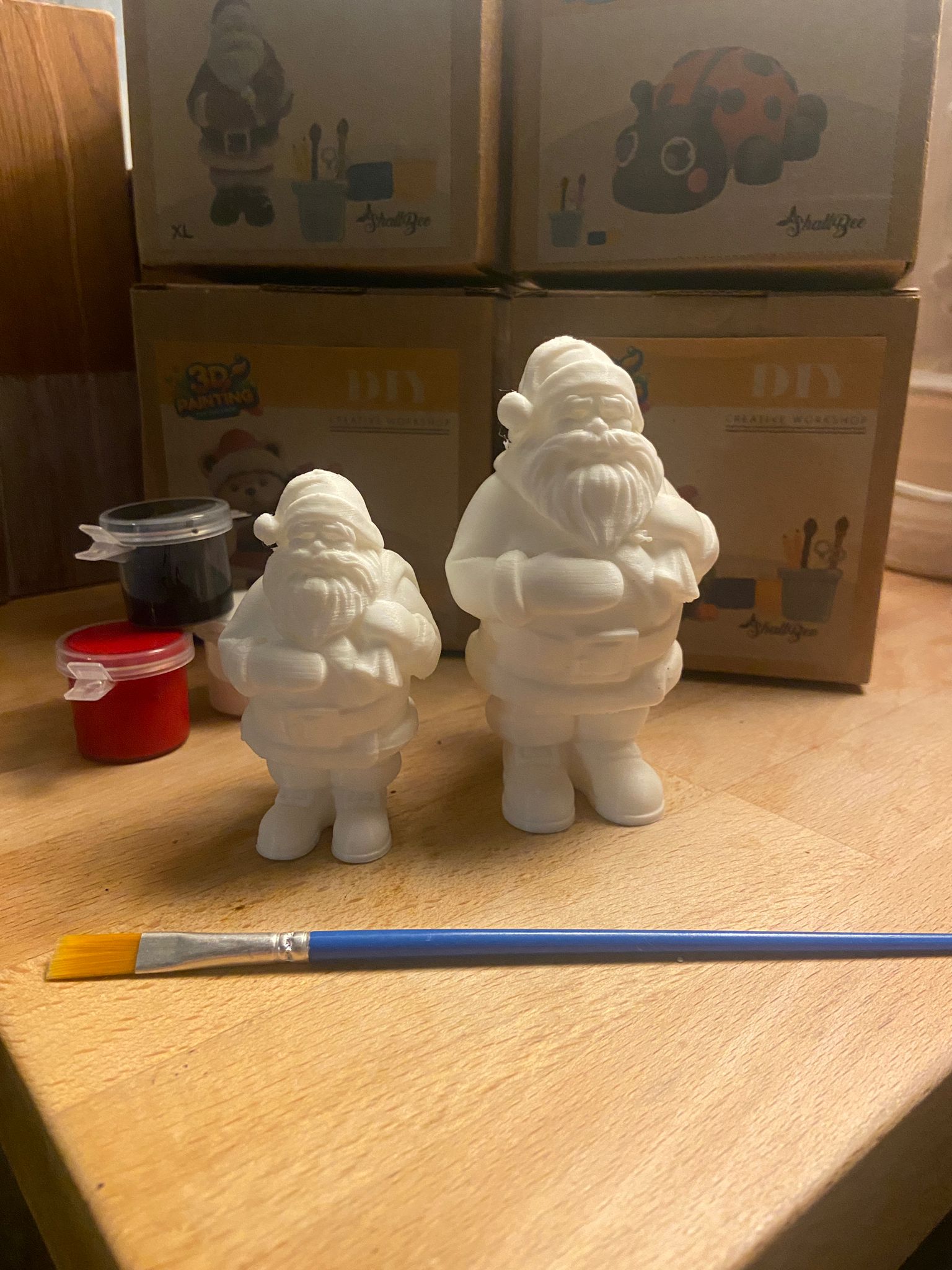 3D Boyama / DIY – Noel Baba Boyama Seti - Görsel 4