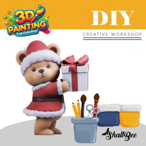 3D teddy bear boyama seti