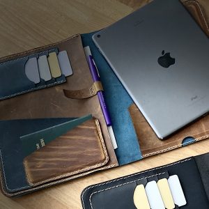 El yapımı hakiki deri organizer