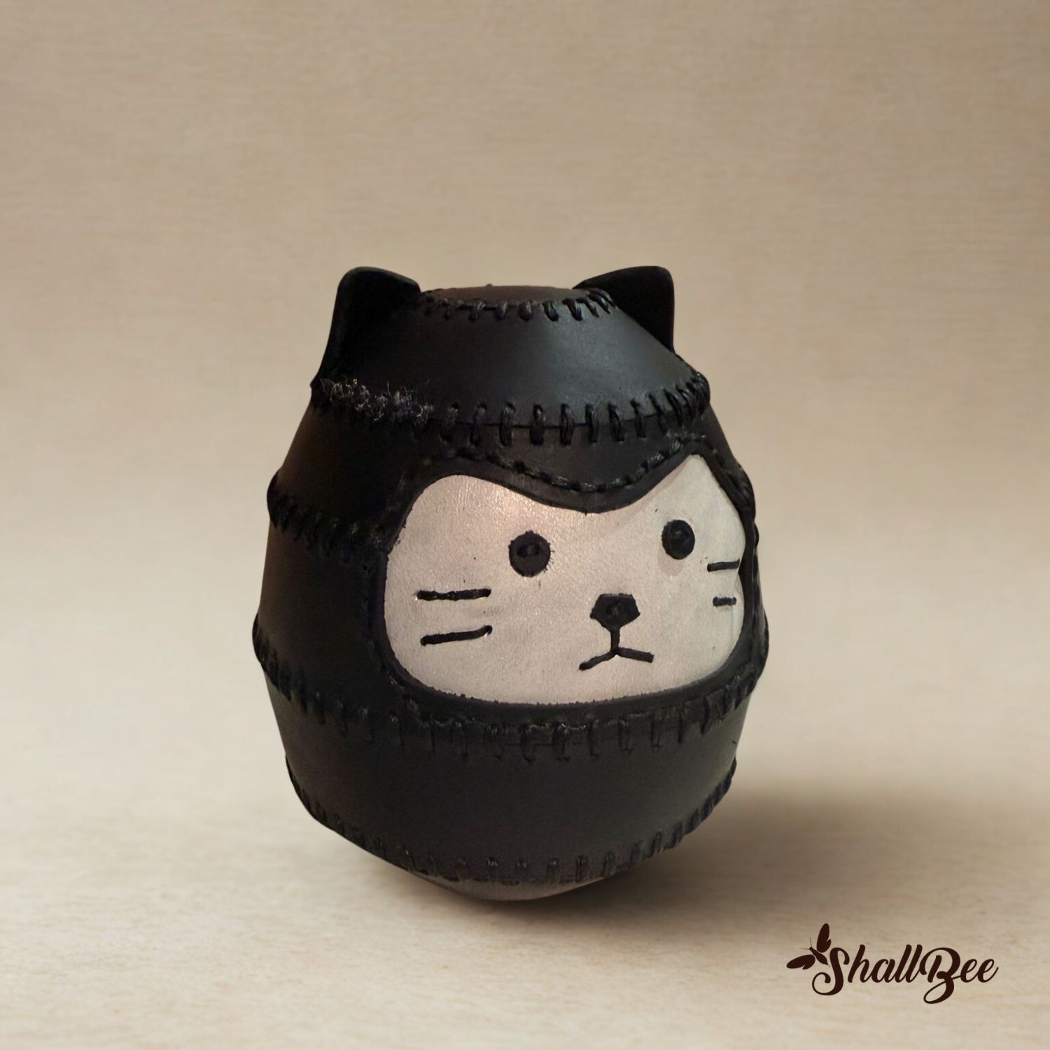 El yapımı deri Fidget Cat