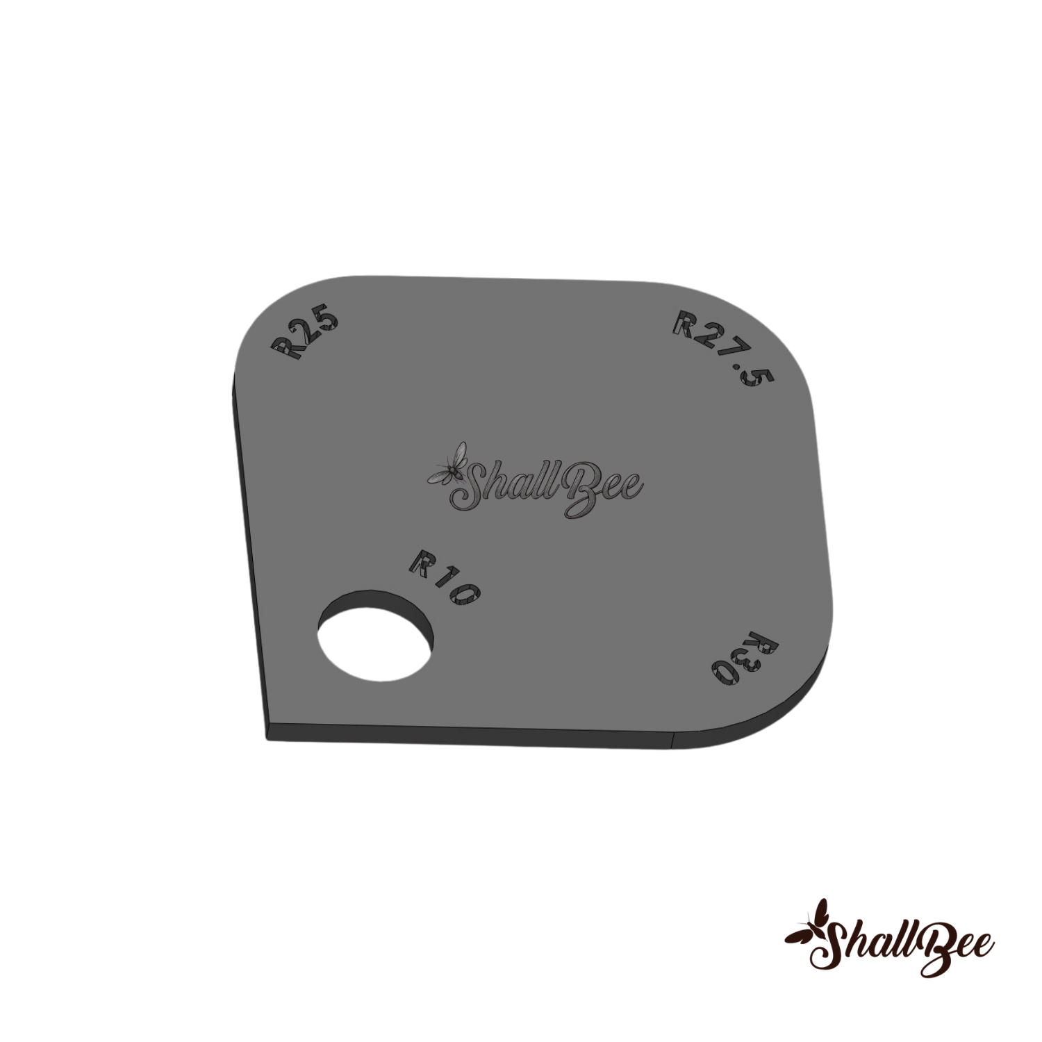 ShallBee Edge Perfect – Deri Köşe Yarıçap Şablon Seti - Görsel 3